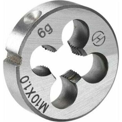 M10 x 1.0 Filière Filetage Droite Main Métrique Machine HSS Acier Haut Vitesse - (1/4)