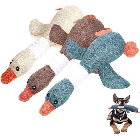 Jouet pour Chien - Forever Companion - Cerf Indestructible - Robuste - Grand - Tissu Blanc (1/4)