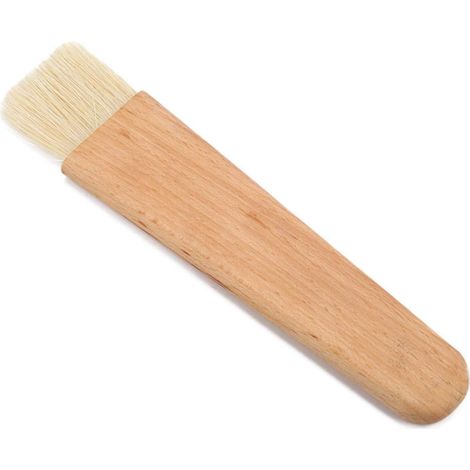 Pinceau de cuisine en hêtre pour barbecue, pinceau à huile haute température pour pâtisserie et grillade (1/5)