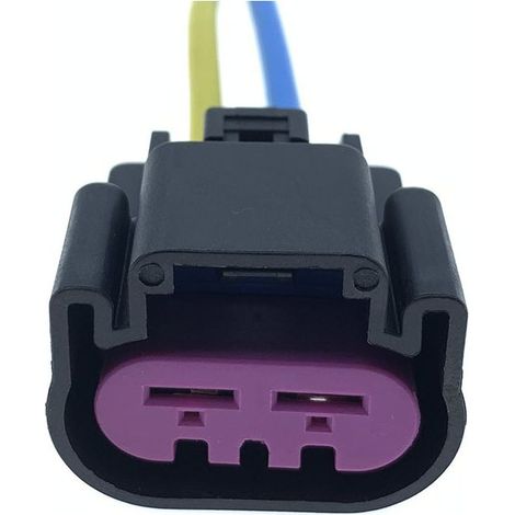 15454358 est un connecteur étanche à courant élevé pour faisceaux de câbles automobiles, modèle DJ70239A-6.3-21, fiche unique.