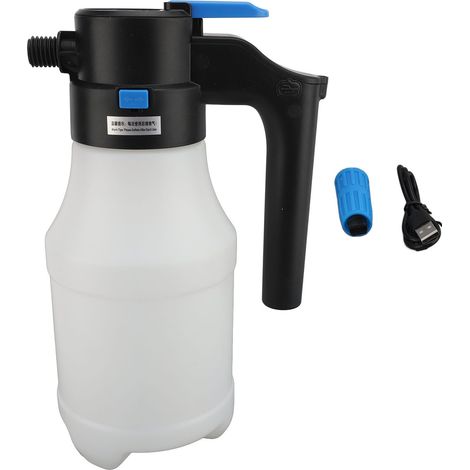 Pulvérisateur de mousse électrique pour voiture, 1,5 l, haute pression, USB, Portable, mousse de lavage pour la neige, pour le nettoyage du jardin (1/5)
