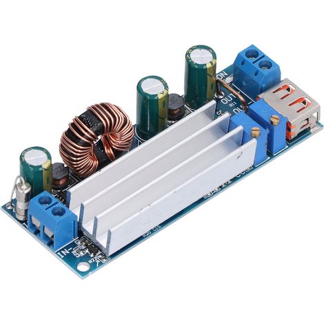 Module élévateur de tension et de courant constants haute puissance 80 W avec protection anti-retour pour batterie au lithium (1/5)