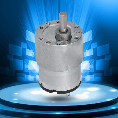 Moteur à engrenages CC JGB37-520 pour toilettes intelligentes, hotte aspirante, 12 V CC, 107 tr/min (1/5)