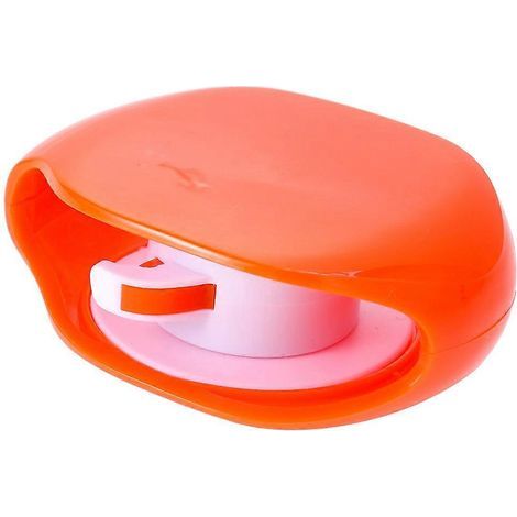 Enrouleur automatique pour écouteurs et câble audio (orange)-7.20X5.00X2.40CM-Orange (1/3)