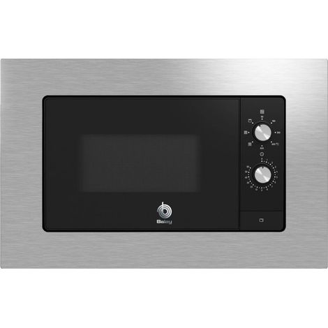 Balay 3CG6112X3 - Horno Microondas Integrable 20 Litros Con Grill Inox