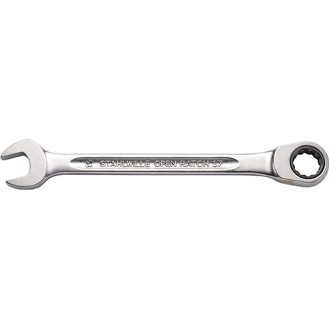 STAHLWILLE  Llave  combinada  de  carraca  17F  SW  17mm  L.229mm  -  40171717 (1/4)
