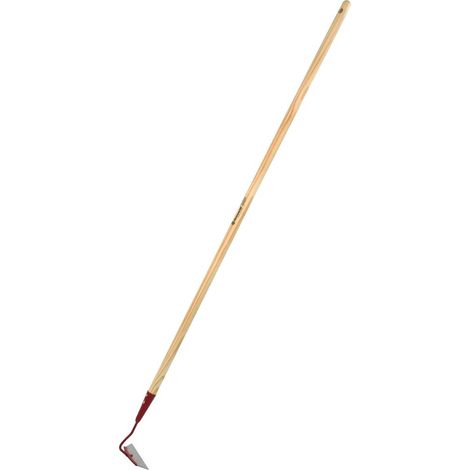 floraworld Rübenhacke Pulverbesch. Stahl 16 cm m.Stiel (1/2)