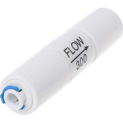 300Cc Flow Limiter 1.4" Connect for Ro Reverse Osmosis Systems Water Purifier Hose Fittings Proportional Water Purifier Valve Accessories White (1/5)