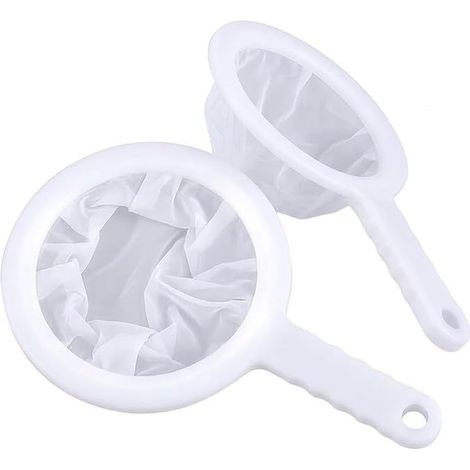 Set of Nylon Kitchen Strainers Mesh Chinese Kitchen Kitchen Strainers for Straining Juice Milk Coffee Wine Food Muslin Oil Filter Strainer Rice Sieve Flour Strainer Fine Strainer (1/5)