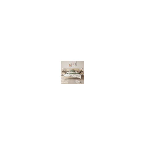 Table de chevet bohémienne style vintage avec étagère ouverte et poignée dorée, rangement pratique pour chambre à coucher, design chic et unique - 45 x 40 x 55 cm, 1 pièce (1/5)