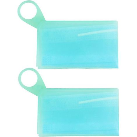 2 clips de rangement pour respirateur (1/3)