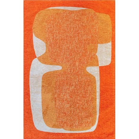 Tapis doré vintage 70s intérieur extérieur antidérapant - 200 x 280 cm (1/5)