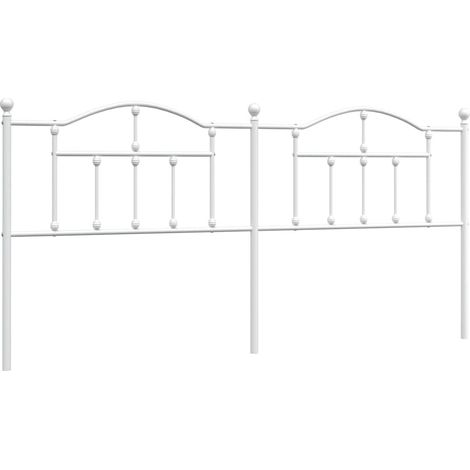 Tête de lit,Panneau décoratif métal blanc 200 cm CFW7107123 (1/5)