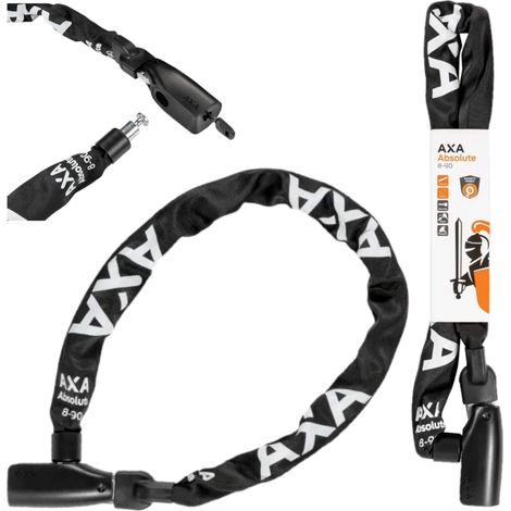 Lucchetto per bicicletta AXA AXA Absolute Chain Lucchetto per bicicletta 90 cm / 8 mm (1/5)