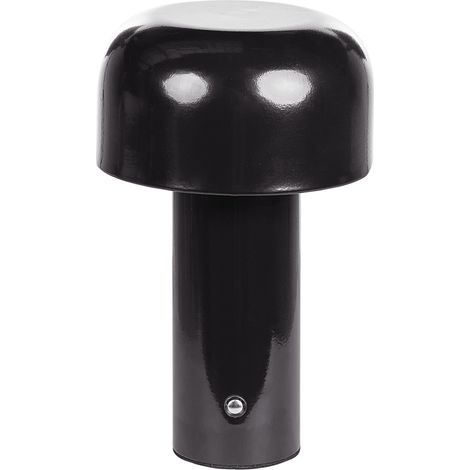 Lámpara de mesa moderna hierro interior exterior negro Besos
