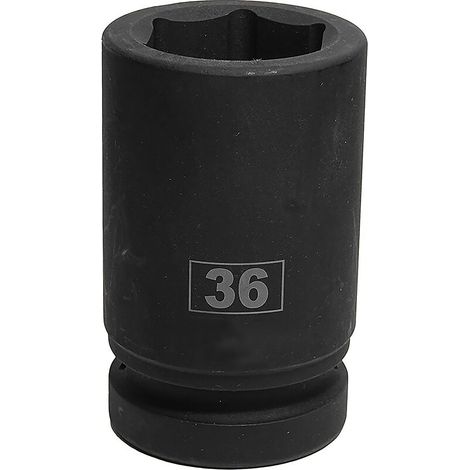 Douille pour clé à choc Hexagonal, 36.0mm Carré 1 pouce ( Prix pour 1 )