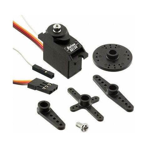 Micro Servo motore con feedback analogico e ingranaggi in metallo Adafruit 1450