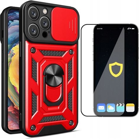 Cover posteriore rinforzata CamRing, protezione per la fotocamera di iPhone 15 Pro + Vetro (1/5)