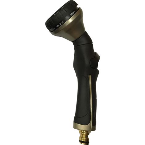 Pistolet d'arrosage Ewuaqua 8 Jet Premium 72800 8 formes de jet, douche en métal