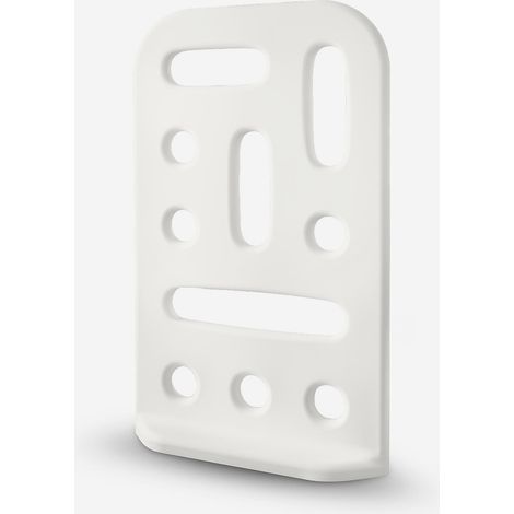 Pannello divisorio design in polietilene Groove - Bianco