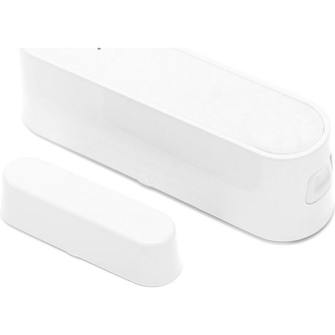 Capteur magnétique intelligent pour porte et fenêtre, alarme antivol sans fil pour la sécurité de la maison, compatible Zigbee et Tuya. (1/5)