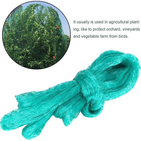 Filet Anti-Oiseaux pour Arbres Fruitiers et Étangs - Protection Jardin 2x6m (1/5)