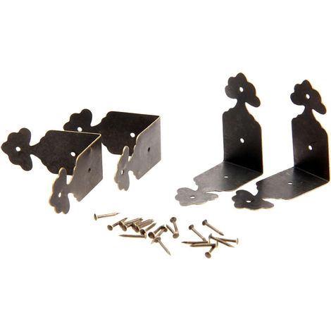 Loquet à charnière pour coffret bijoux, lot de 20 pièces (1/5)