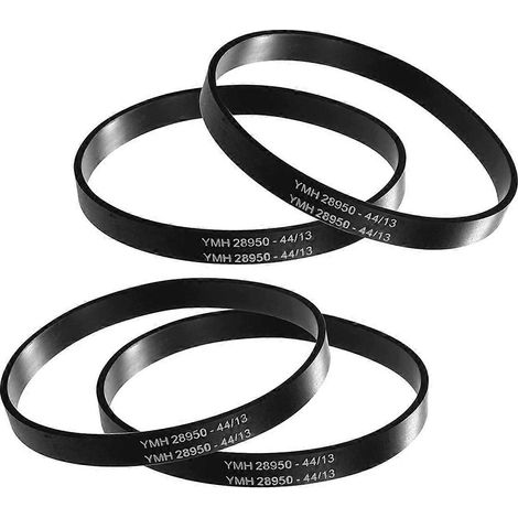 Lot de 4 courroies de transmission 562289001 pour aspirateurs Hoover UH70200, UH70130 et UH70205