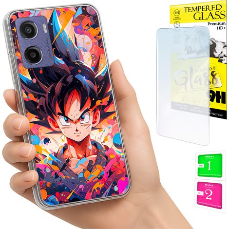 Funda para Motorola Moto E15 / Moto G05 con cubierta trasera y cristal 9H. (1/5)