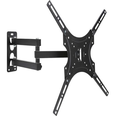 YORKING TV Wandhalterung Universale TV-Halterung Schwenkbare Neigbare TV Halterung Fernseher Halterung für 32-55 Zoll Flach Curved Fernseher oder Monitor TV Bracket (1/5)