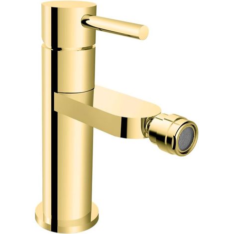 Robinet de bidet Decco doré avec bec Besco (1/2)