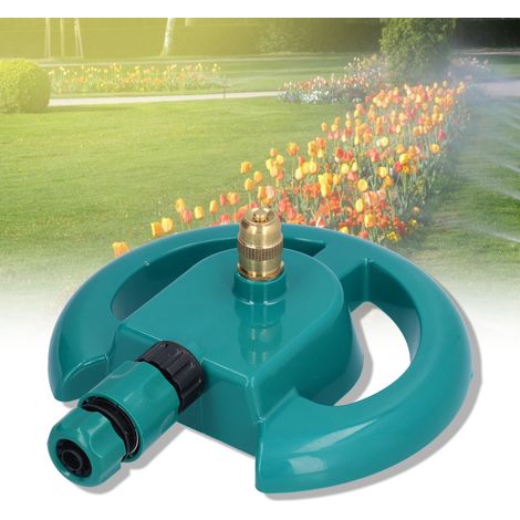 Tête d'arrosage en cuivre pur réglable à 360 degrés pour l'irrigation paysagère, système d'arrosage automatique pour l'élimination de la poussière, le refroidissement et l'entretien de la pelouse. (1/5)