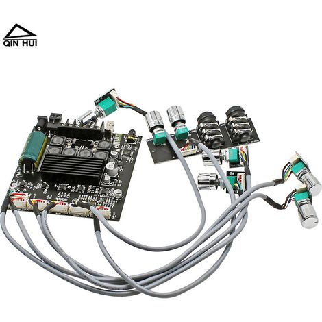 Neue TPA3116 Hochleistungs-2.1-Digital-Subwoofer-Verstärkerplatine mit Bluetooth 5.0 (12-24 V) (1/4)