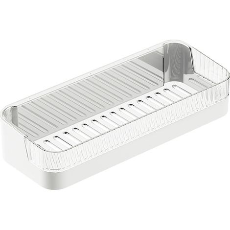 Etagere Salle De Bain - Sans Perçage - Pour Produits De Toilette - Montage Sur Lavabo Ou WC - 1 Pièce (1/5)