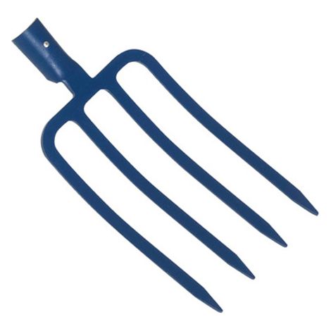 OUTILS PERRIN Fourche à bêcher douille 4 dents 29 cm sans manche