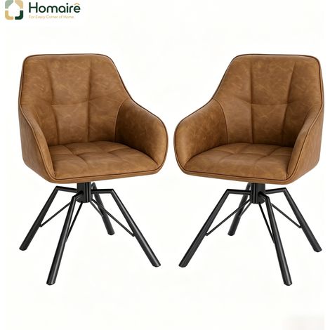 Chaise de jardin en marron clair clair marron avec accoudoirs 57 x 54 x 82.5 cm HOMAIRE (1/5)