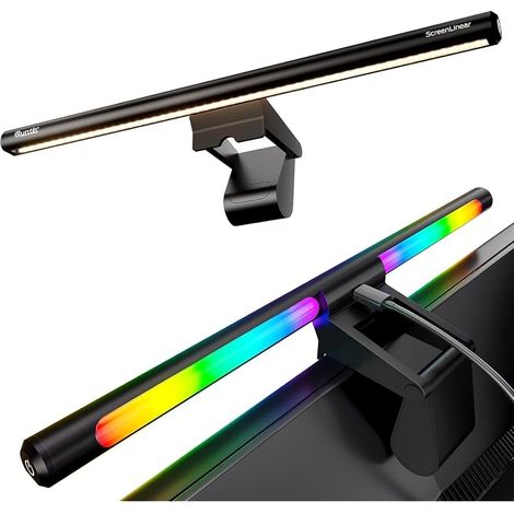 Lampe Écran Pc RGB, Monitor Light Bar IM 40 cm Noir (1/5)