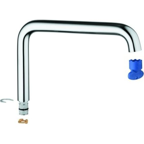 GROHE L-Auslauf 13376, Bogenauslauf, für Essence Einhand-Spültischbatterie, chrom (1/2)