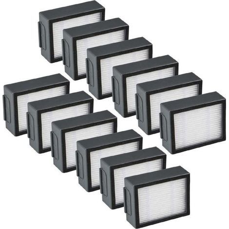 12er-Pack Ersatzfilter für iRobot Roomba i & e i7 e5 e6 + J7 Staubsauger-Ersatzteile und Zubehör (1/5)
