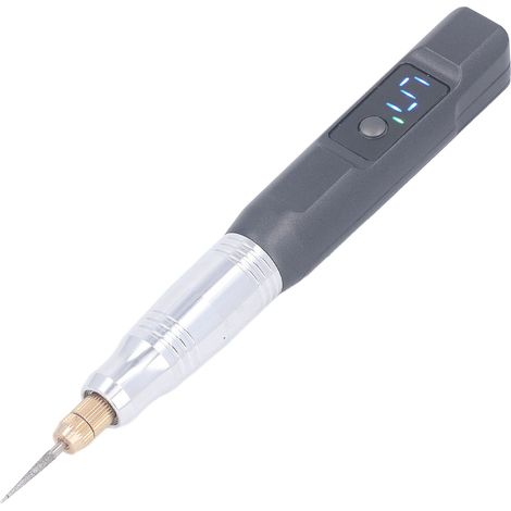 Wiederaufladbarer elektrischer Gravierstift mit 5 Geschwindigkeitsstufen, tragbares Polier- und Schleifwerkzeug, 3,7 V, 10.000–30.000 U/min (1/5)
