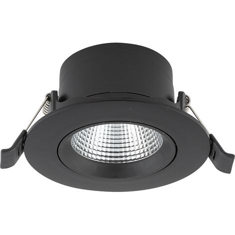 Spot encastré noir LED 10W 4000K IP20 Nowodvorski Egina (1/5)