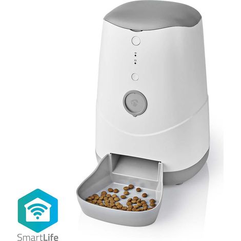 Smartlife pet food dispenser automatic dog and cat feeder wi fi 37 l android ios (1/5)