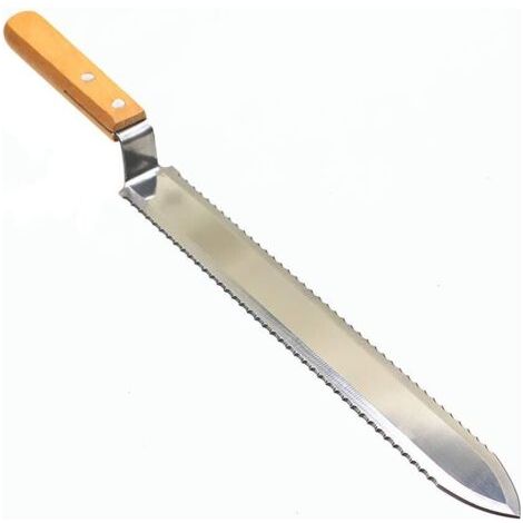 Couteau à Miel d'apiculture, 280mm Couteau à Désoperculer Dentelé Extraction du Miel Outil de Grattage Outils d'apiculteur Grattoir à Miel d'apiculture Matériel apicole pour Apiculture (1/5)