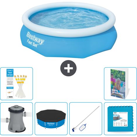 Bestway Piscina Bestway Fast Set Rotonda - 305x76 cm - 7-pezzi  S191