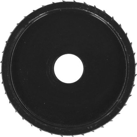 Ortviai Disque de meuleuse d’angle pour bois – 75 mm, acier carbone C45, noir (1/5)