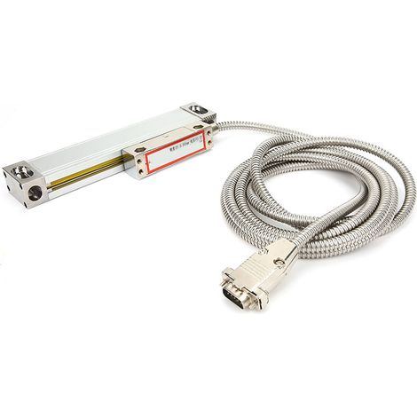 Échelle linéaire 2AE/3AE DRO en alliage d'aluminium moulé sous pression, 5 µm x 150 mm (1/5)