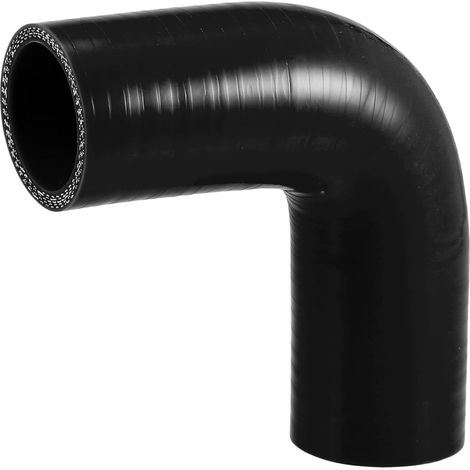 Tuyau En Silicone Universel Noir 1 Pièce Pour Voiture 90 Degrés Diam. Int.: 40mm, Long.: 102mm, Épais.: 5mm, Temp.: -60°C300°C, Press.: 1Mpa, Huile Moteur, Frein, Antigel (1/5)