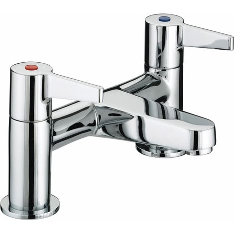 Bristan DUL BF C Design Utility Lever Bath Filler Mixer Tap Chrome (1/2)