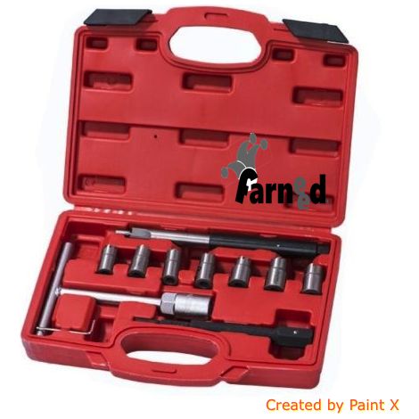 SET 10 PEZZI FRESA INIETTORI INIETTORE GUARNIZIONE MOTORE DIESEL SEAT 235