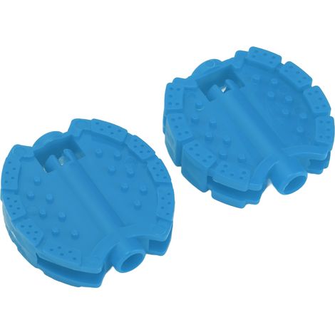 pédales de vélo enfant en plastique, pédales de tricycle enfant, accessoires pour pédales de roue avant de poussette, bleu (1/5)
